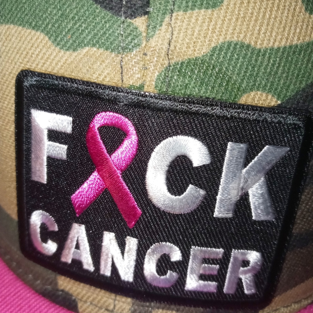 Comofluage cancer snapback. - Picture 3 of 5